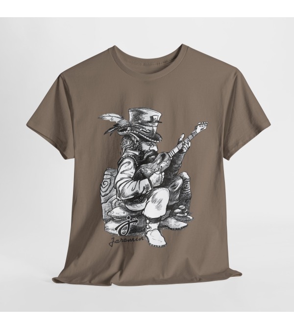 Laubenstein Old Elf Playing Boondocker Unisex Heavy Cotton Tee