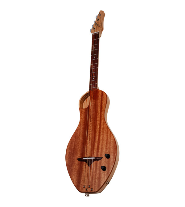 Boondocker Elite 4-String Chromatic Electric/Acoustic Baritone Ukulele w/Maple Body and Sapele Top